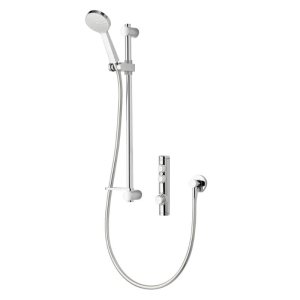 Aqualisa iSystem concealed digital shower with adjustable shower head - gravity pumped (ISD.A2.BV.21) - main image 1