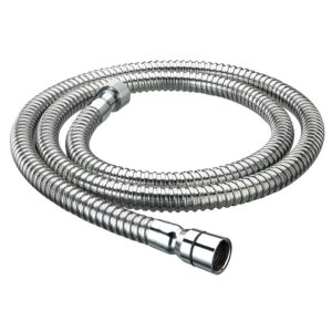 Bristan 1.50m metal shower hose - stainless steel (HOS 150CN02 CP) - main image 1