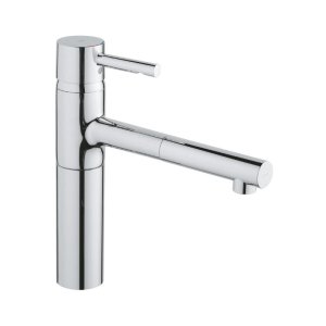 Grohe Essence Single Lever Sink Mixer - Chrome (32171000) - main image 1