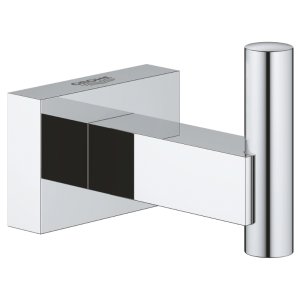 Grohe Essentials Cube Robe Hook - Chrome (40511001) - main image 1
