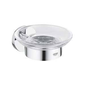 Grohe Essentials Soap Dish With Holder - Chrome (40444001) - main image 1