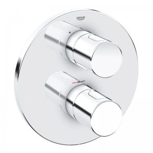 Grohe Grohtherm 3000 Cosmopolitan trim set - single outlet - chrome (19467000) - main image 1