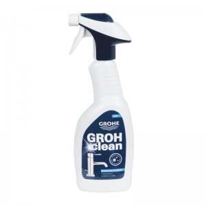 Grohe Grohclean bathroom cleaner for chrome taps and showers (500ml) (48166000) - main image 1