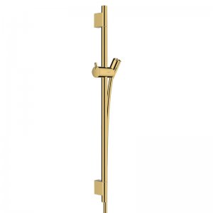 hansgrohe Unica Shower Rail S Puro - 65cm with Shower Hose - Polished Gold Optic (28632990) - main image 1