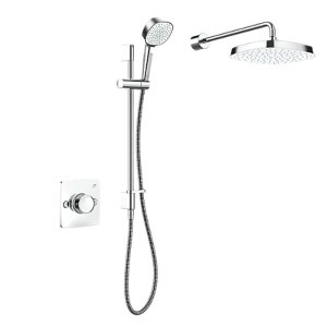 Mira Evoco Dual Outlet Thermostatic Mixer Shower (With HydroGlo) - Chrome (1.1967.002) - main image 1