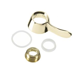 Mira Fino flow control lever assembly - Gold (451.15) - main image 1