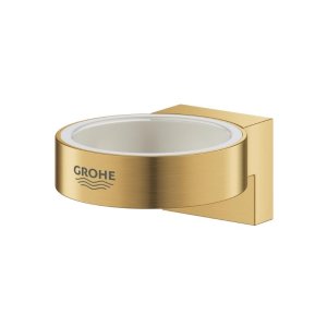 Grohe Selection Glass/Soap Dish Holder - Brushed Cool Sunrise (41027GN0) - main image 2
