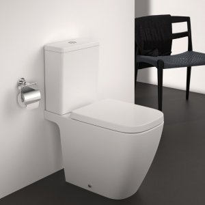 Ideal Standard i.life B toilet seat and cover, slow close (T468301) - main image 2