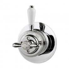 Buy New: Aqualisa Aquatique concealed thermostatic shower mixer valve - chrome (500.00.01)