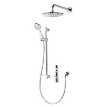 Buy New: Aqualisa iSystem concealed digital shower with adjustable and wall fixed shower heads - HP/Combi (ISD.A1.BV.DVFW.21)