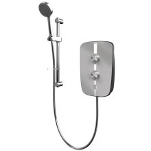 Aqualisa Lumi + Electric Shower 10.5kW - Mirrored Chrome (LMEP10501)