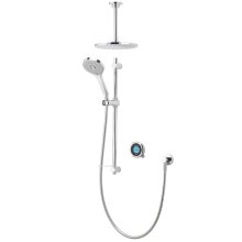 Aqualisa Optic Q Smart Shower Concealed with Adj and Ceiling Fixed Head - Gravity Pumped (OPQ.A2.BV.DVFC.23)