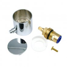 Aqualisa Midas flow cartridge assembly and control knob - high pressure (HP) - chrome (910214)