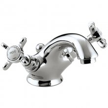 Buy New: Bristan 1901 basin mixer with pop-up waste - chrome (N BAS C-G CD)