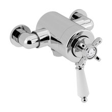 Buy New: Bristan 1901 Exposed Dual Control Shower Valve - Bottom Outlet - Chrome (N2 CSHXVO C)