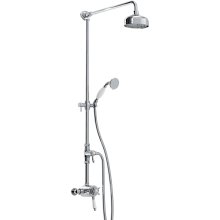 Buy New: Bristan 1901 exposed dual control shower with diverter and rigid riser kit (N2 CSHXDIV C)