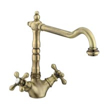 Buy New: Bristan Colonial Easyfit Sink Mixer - Antique Bronze (K SNK EF ABRZ)