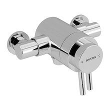 Bristan Prism exposed concentric shower valve only - bottom outlet (PM2 CSHXVO C)