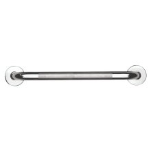 Croydex 450mm Stainless Steel Straight Grab Bar with Anti Slip Grip - Chrome (AP500641)