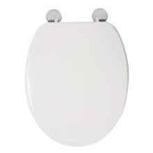 Croydex Kielder Flexi-Fix Toilet Seat- White (WL600822H)