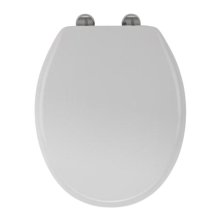 Croydex Vida Sit Tight Toilet Seat - White (WL600222H)