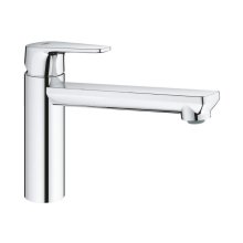 Buy New: Grohe BauEdge Single Lever Sink Mixer 1/2" - Chrome (31693000)