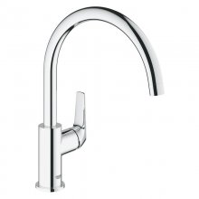 Buy New: Grohe Bauflow Single Lever Sink Mixer 1/2" - Chrome (31538000)