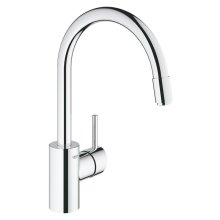 Grohe Concetto Pull Out Kitchen Tap 1/2" - Chrome (32663001)