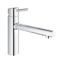 Buy New: Grohe Concetto Single Lever Sink Mixer - Chrome (30273001)