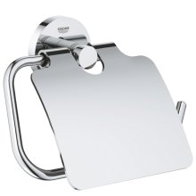 Grohe Start Toilet Paper Holder With Cover - Chrome (41179000)