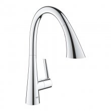 Buy New: Grohe Zedra Single Lever Kitchen Sink Mixer 1/2″ - Chrome (32294002)