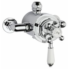 Buy New: Hudson Reed thermostatic dual exposed valve - chrome (A3091E)
