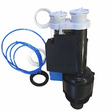 Ideal Standard 1-1/2" pneumatic dual flush valve with basket (SV93467)