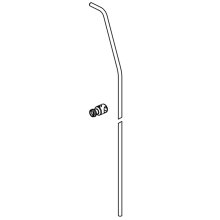 Ideal Standard Attract Pull-Up Rod Complete - Chrome (B960900AA)