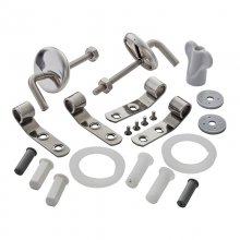 Ideal Standard normal close seat and cover hinge set - chrome (EV226AA)