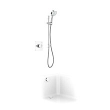 Mira Evoco Dual Outlet Thermostatic Mixer Shower & Bath Fill (With HydroGlo) - Chrome (1.1967.006)