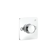 Mira Evoco Dual Outlet Thermostatic Mixer Shower Valve Only - Chrome (1.1967.078)