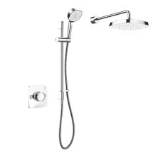 Mira Evoco Dual Outlet Thermostatic Mixer Shower (With HydroGlo) - Chrome (1.1967.002)