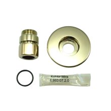 Mira inlet compression fittings - gold (410.48)