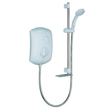 Buy New: Mira Jump Electric Shower 9.5kW - white/chrome (1693.002)