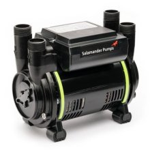 Buy New: Salamander CT50 Xtra 1.5 bar twin impeller positive shower pump (CT50 Xtra)