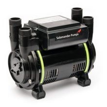 Buy New: Salamander CT80B 2.6 bar twin impeller positive bathroom pump (CT80B)