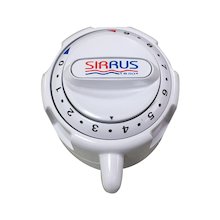 Sirrus SK1850 exposed control knob - white (SK1850-4E)