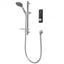 Triton HOST single outlet digital mixer shower & accessory wall pack - high pressure - black (HOSDMWRRCIRS)