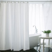 Uniblade 1800mm x 2000mm shower curtain - white (SKU2)