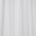 Croydex 1800mm x 1800mm high performance/professional textile shower curtain - white (GP00801) - thumbnail image 1