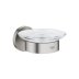 Grohe Essentials Soap Dish With Holder - Supersteel (40444DC1) - thumbnail image 1