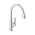 Grohe Parkfield Single Lever Sink Mixer - Supersteel (30215DC0) - thumbnail image 1