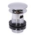 Inventive Creations Standard Mushroom Basin Waste - Clicker - Stainless Steel (BW2SS) - thumbnail image 1