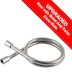 MX 1.75m long life shower hose - Stainless steel (DGC) - thumbnail image 1